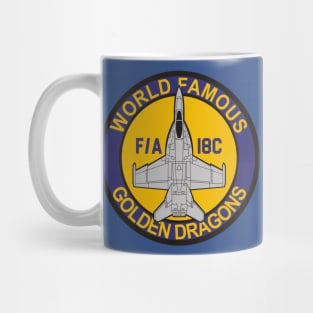 VFA-192 World Famous Golden Dragons - F/A-18 Mug